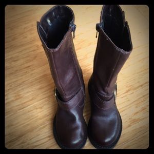Nordstrom’s toddler brown tall boots - size 7